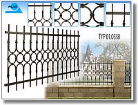 Kovový plot 01.0338